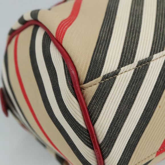 Burberry Nova Check Beige Canvas Handbag (Pre-Owned) - Picture 15 of 16